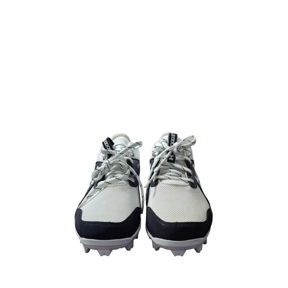 Under Armour Leadoff Low RM Baseball Cleats Mens 9.5 White Black 3023442